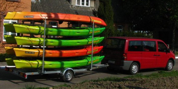 Transport Kajaków